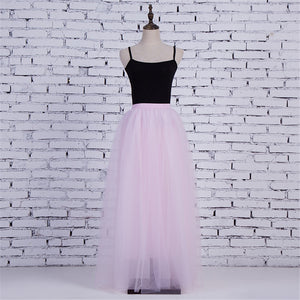 Kartoska 4 Layer 100cm Vintage Maxi Tulle Tutu Skirt - Zainab's Closet