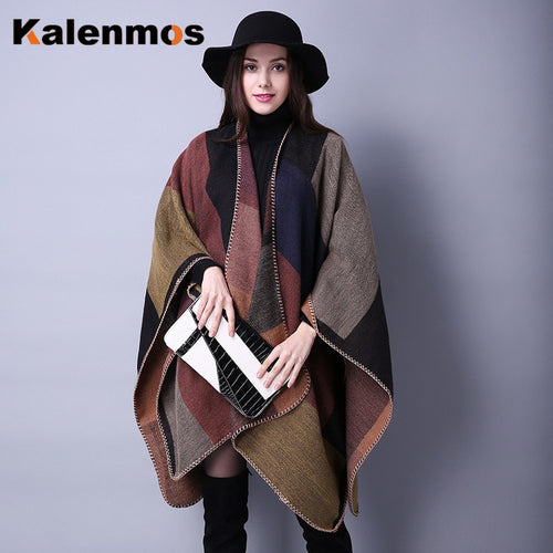 Kalenmos Knitted Midi Shawl - Zainab's Closet