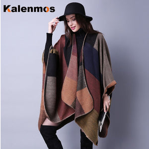 Kalenmos Knitted Midi Shawl - Zainab's Closet