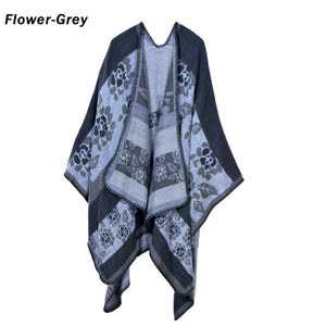 Kalenmos Knitted Midi Shawl - Zainab's Closet