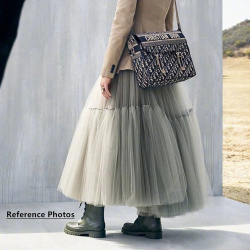 Treutoyeu Soft Black Pleated Tulle Vintage Tutu Skirt - Zainab's Closet