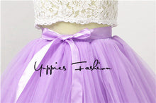 Load image into Gallery viewer, Treutoyeu Soft Black Pleated Tulle Vintage Tutu Skirt - Zainab&#39;s Closet