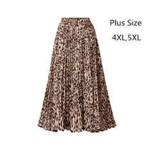 Load image into Gallery viewer, HYSECMAO Leopard Print Autumn Skirt - Zainab&#39;s Closet