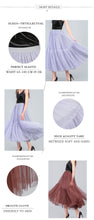 Load image into Gallery viewer, PARTY TRAIN 90cm Pleated Vintage Tulle Maxi Skirt - Zainab&#39;s Closet