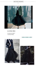 Load image into Gallery viewer, PARTY TRAIN 90cm Pleated Vintage Tulle Maxi Skirt - Zainab&#39;s Closet