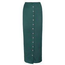 Load image into Gallery viewer, SMILE FISH Buttoned Maxi Pencil Skirt - Zainab&#39;s Closet