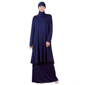 S4LIU Two-Piece Set Islamic Prayer Abaya - Zainab's Closet