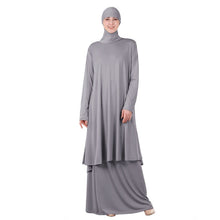 Load image into Gallery viewer, S4LIU Two-Piece Set Islamic Prayer Abaya - Zainab&#39;s Closet