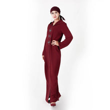 Load image into Gallery viewer, Kalenmos Moroccan Open Abaya w/ Hood - Zainab&#39;s Closet