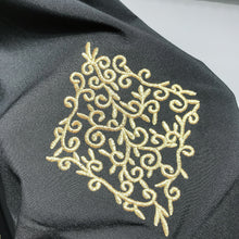 Load image into Gallery viewer, Kalenmos Dubai Embroidered Open Abaya Robe w/ Sash - Zainab&#39;s Closet