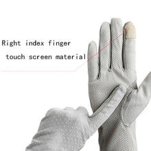 Load image into Gallery viewer, SHE&#39;S CHIC Cotton Non-Slip Breathable Ladies Thin Summer UV Protection Gloves - Zainab&#39;s Closet