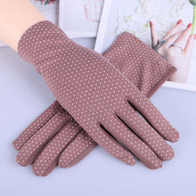 Load image into Gallery viewer, SHE&#39;S CHIC Cotton Non-Slip Breathable Ladies Thin Summer UV Protection Gloves - Zainab&#39;s Closet