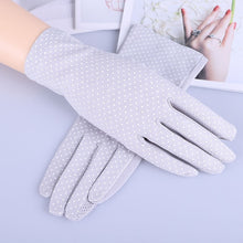 Load image into Gallery viewer, SHE&#39;S CHIC Cotton Non-Slip Breathable Ladies Thin Summer UV Protection Gloves - Zainab&#39;s Closet