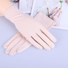 Load image into Gallery viewer, SHE&#39;S CHIC Cotton Non-Slip Breathable Ladies Thin Summer UV Protection Gloves - Zainab&#39;s Closet