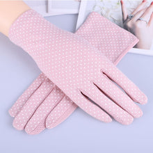 Load image into Gallery viewer, SHE&#39;S CHIC Cotton Non-Slip Breathable Ladies Thin Summer UV Protection Gloves - Zainab&#39;s Closet
