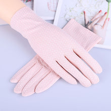 Load image into Gallery viewer, SHE&#39;S CHIC Cotton Non-Slip Breathable Ladies Thin Summer UV Protection Gloves - Zainab&#39;s Closet