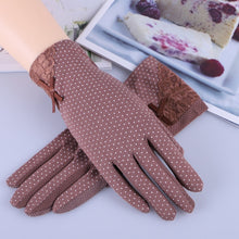 Load image into Gallery viewer, SHE&#39;S CHIC Cotton Non-Slip Breathable Ladies Thin Summer UV Protection Gloves - Zainab&#39;s Closet