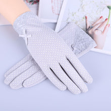 Load image into Gallery viewer, SHE&#39;S CHIC Cotton Non-Slip Breathable Ladies Thin Summer UV Protection Gloves - Zainab&#39;s Closet