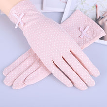 Load image into Gallery viewer, SHE&#39;S CHIC Cotton Non-Slip Breathable Ladies Thin Summer UV Protection Gloves - Zainab&#39;s Closet