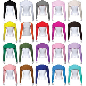 Shu Embroidery One Piece Full Arm Sleeves - Zainab's Closet