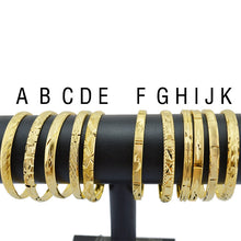Load image into Gallery viewer, Ethlyn Copper Geometric Bangles - Zainab&#39;s Closet