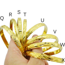 Load image into Gallery viewer, Ethlyn Copper Geometric Bangles - Zainab&#39;s Closet