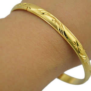 Ethlyn Copper Geometric Bangles - Zainab's Closet