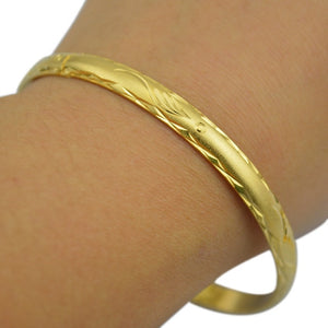Ethlyn Copper Geometric Bangles - Zainab's Closet