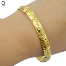 Load image into Gallery viewer, Ethlyn Copper Geometric Bangles - Zainab&#39;s Closet
