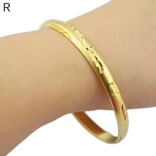 Load image into Gallery viewer, Ethlyn Copper Geometric Bangles - Zainab&#39;s Closet