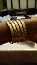 Load image into Gallery viewer, Ethlyn Copper Geometric Bangles - Zainab&#39;s Closet