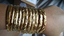 Load image into Gallery viewer, Ethlyn Copper Geometric Bangles - Zainab&#39;s Closet