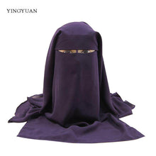 Load image into Gallery viewer, YINGYUAN 3-Layer Niqab - Zainab&#39;s Closet