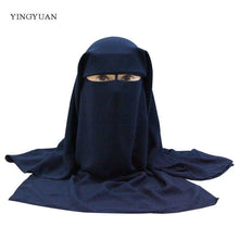Load image into Gallery viewer, YINGYUAN 3-Layer Niqab - Zainab&#39;s Closet