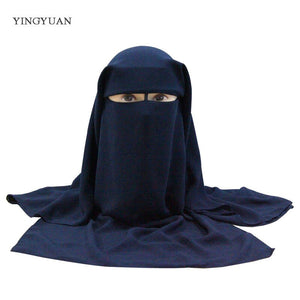 YINGYUAN 3-Layer Niqab - Zainab's Closet