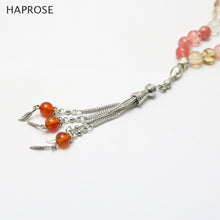 Load image into Gallery viewer, Natural Multicolor Stone Tasbih - Zainab&#39;s Closet