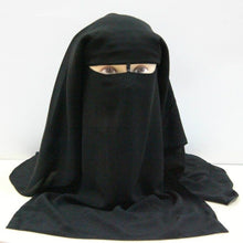 Load image into Gallery viewer, Delias 3-Layer Niqab - Zainab&#39;s Closet