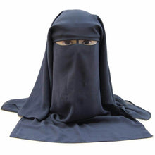 Load image into Gallery viewer, Delias 3-Layer Niqab - Zainab&#39;s Closet