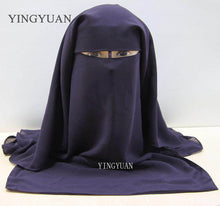 Load image into Gallery viewer, YINGYUAN 3-Layer Niqab - Zainab&#39;s Closet