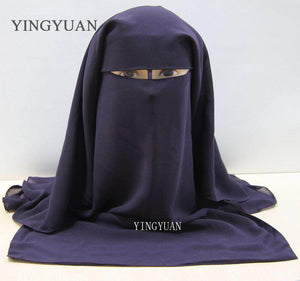 YINGYUAN 3-Layer Niqab - Zainab's Closet