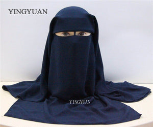 YINGYUAN 3-Layer Niqab - Zainab's Closet