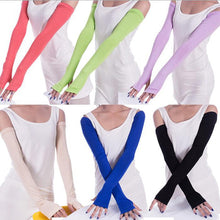 Load image into Gallery viewer, Ice Silk Half Finger Arm Sleeves - Zainab&#39;s Closet