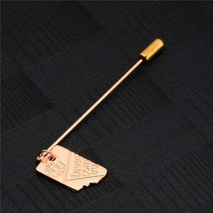 SHUANGR Trendy Crystal Leaf  Brooch - Zainab's Closet