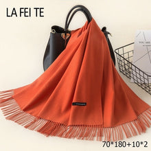Load image into Gallery viewer, LAFEITE Lic Cashmere Scarf - Zainab&#39;s Closet