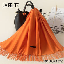 Load image into Gallery viewer, LAFEITE Lic Cashmere Scarf - Zainab&#39;s Closet