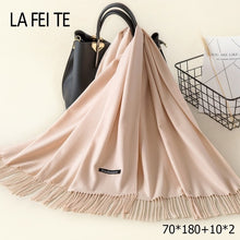 Load image into Gallery viewer, LAFEITE Lic Cashmere Scarf - Zainab&#39;s Closet