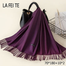 Load image into Gallery viewer, LAFEITE Lic Cashmere Scarf - Zainab&#39;s Closet