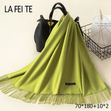 Load image into Gallery viewer, LAFEITE Lic Cashmere Scarf - Zainab&#39;s Closet