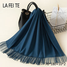 Load image into Gallery viewer, LAFEITE Lic Cashmere Scarf - Zainab&#39;s Closet