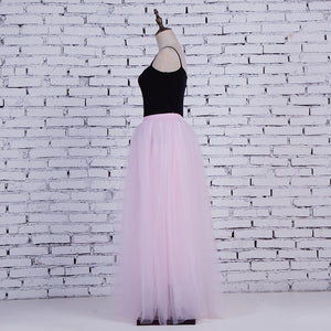 Kartoska 4 Layer 100cm Vintage Maxi Tulle Tutu Skirt - Zainab's Closet